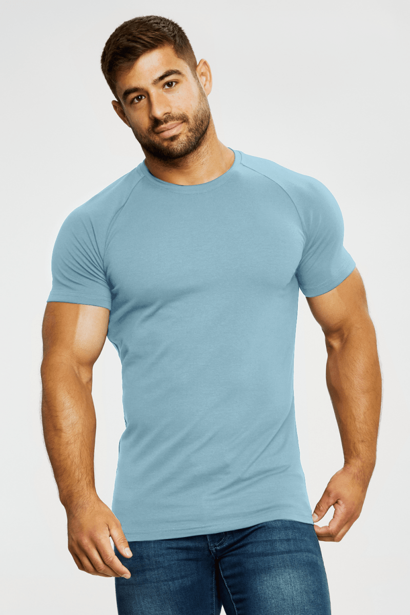 Athletic Fit Blue & White 5-Pack