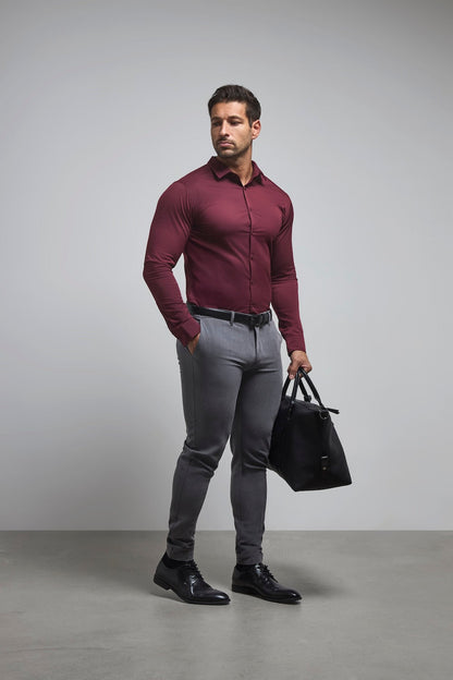 Athletic Fit Essential Pants in Charcoal