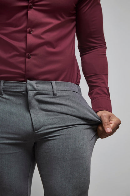 Athletic Fit Essential Pants in Charcoal