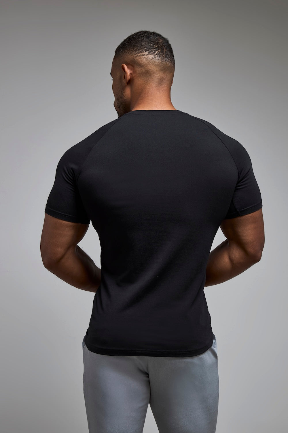Athletic Fit T-Shirt in Black