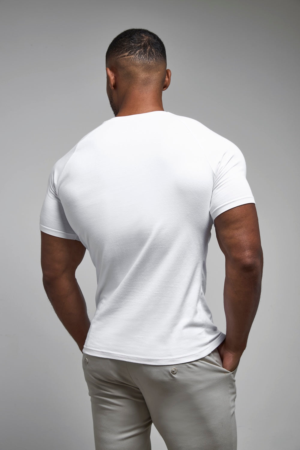 Athletic Fit T-Shirt in White
